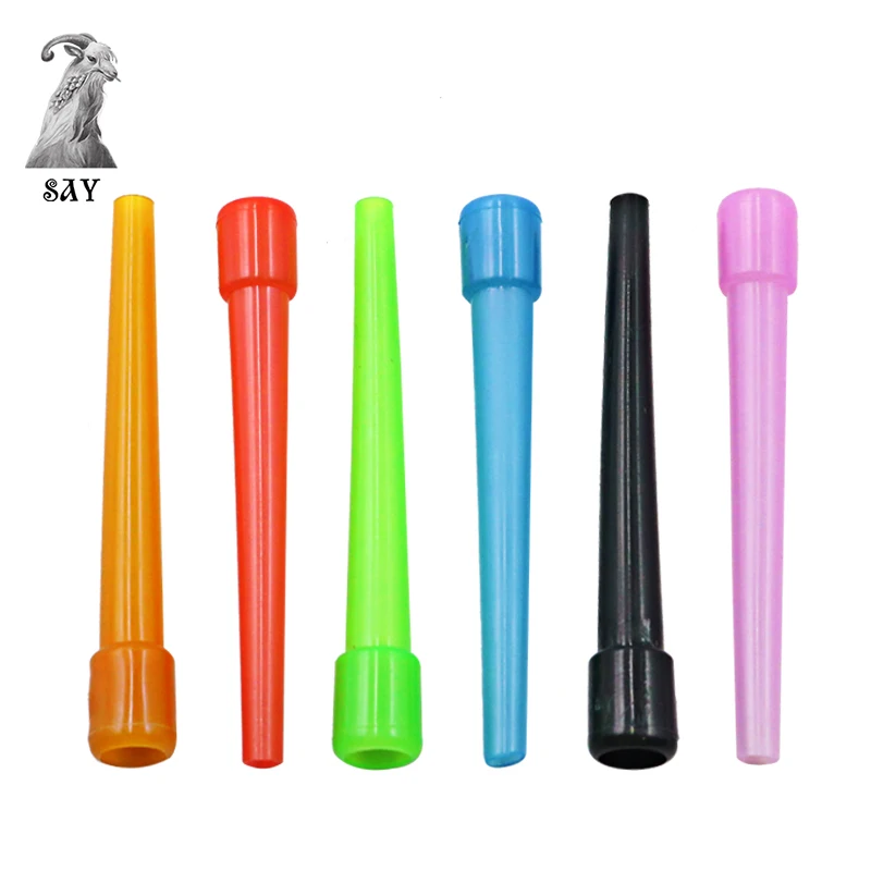 

SY 92mm Length Plastic Hookah Mouthpiece Mouth Tips Mixed Colors 50PCS/100PCS/Opp Bag Shisha Accessories