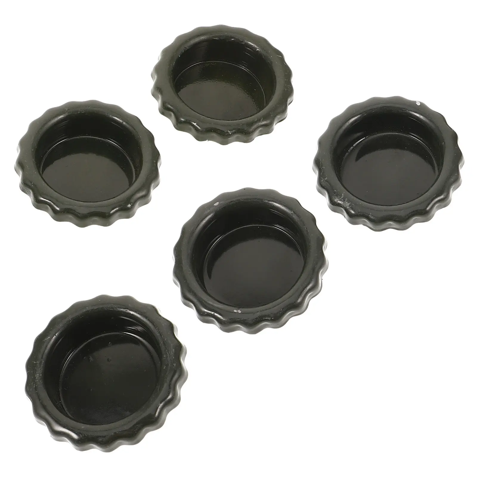 5Pcs Thickened Steel Drum Lid Metal Bung Plug for Oil Drums Diesel Barrels Sealing Cap Chemical Storage Water Drum