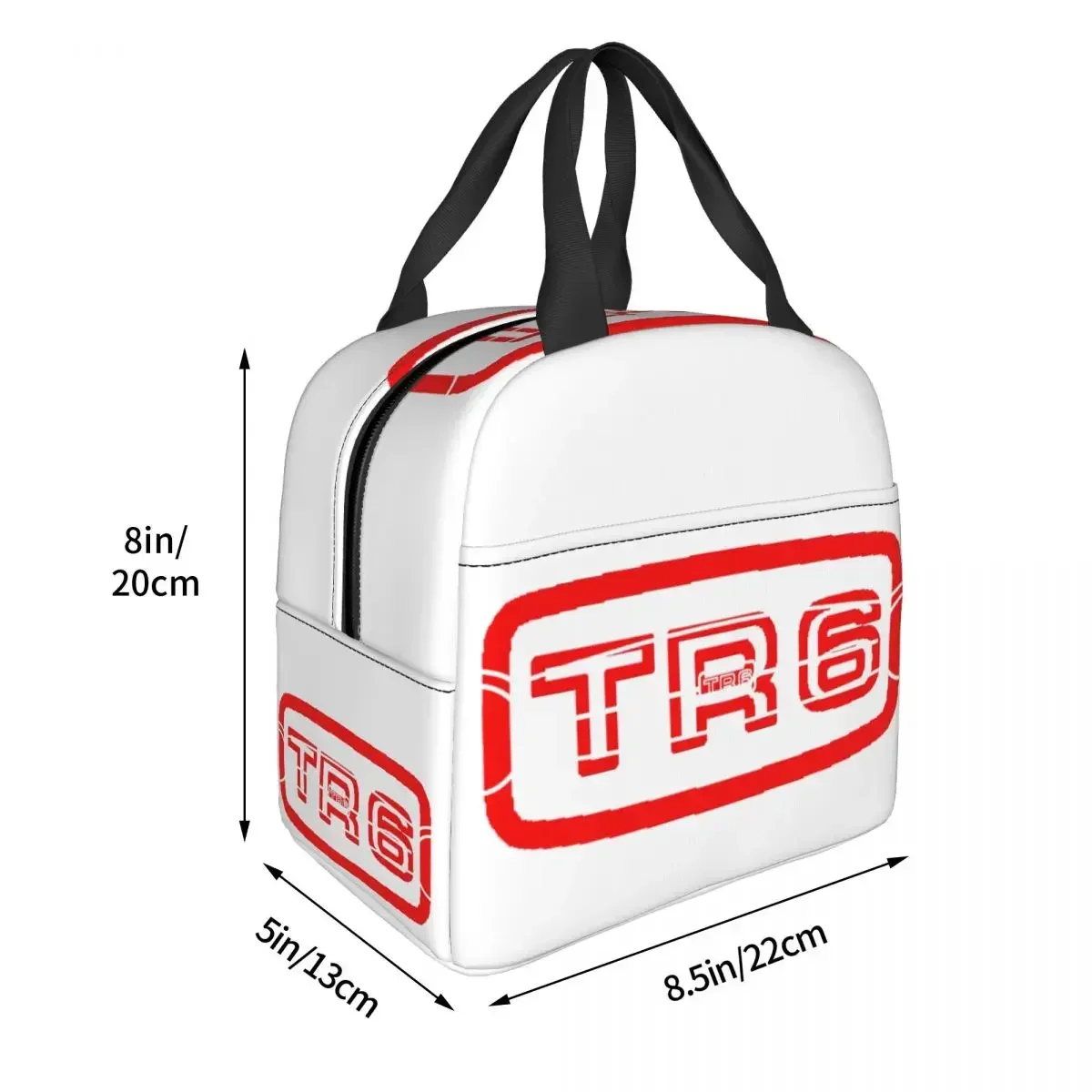 Triumph tr6 classic 1970s britischer auto grill und emblem isolierte lunch taschen auslaufs ichere picknick taschen mittagessen tasche für frau arbeits kind