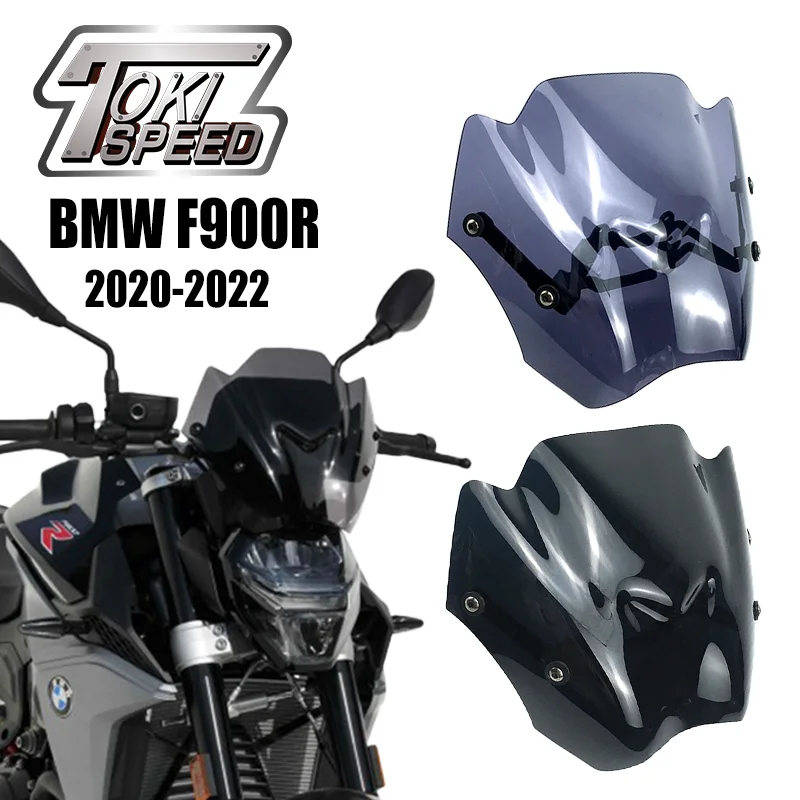 Parabrisas de motocicleta, Kit de aluminio, Deflector, cubierta de carenado para BMW F900R, f900r, 2020, 2021, 2022, F, 900R, 20-22