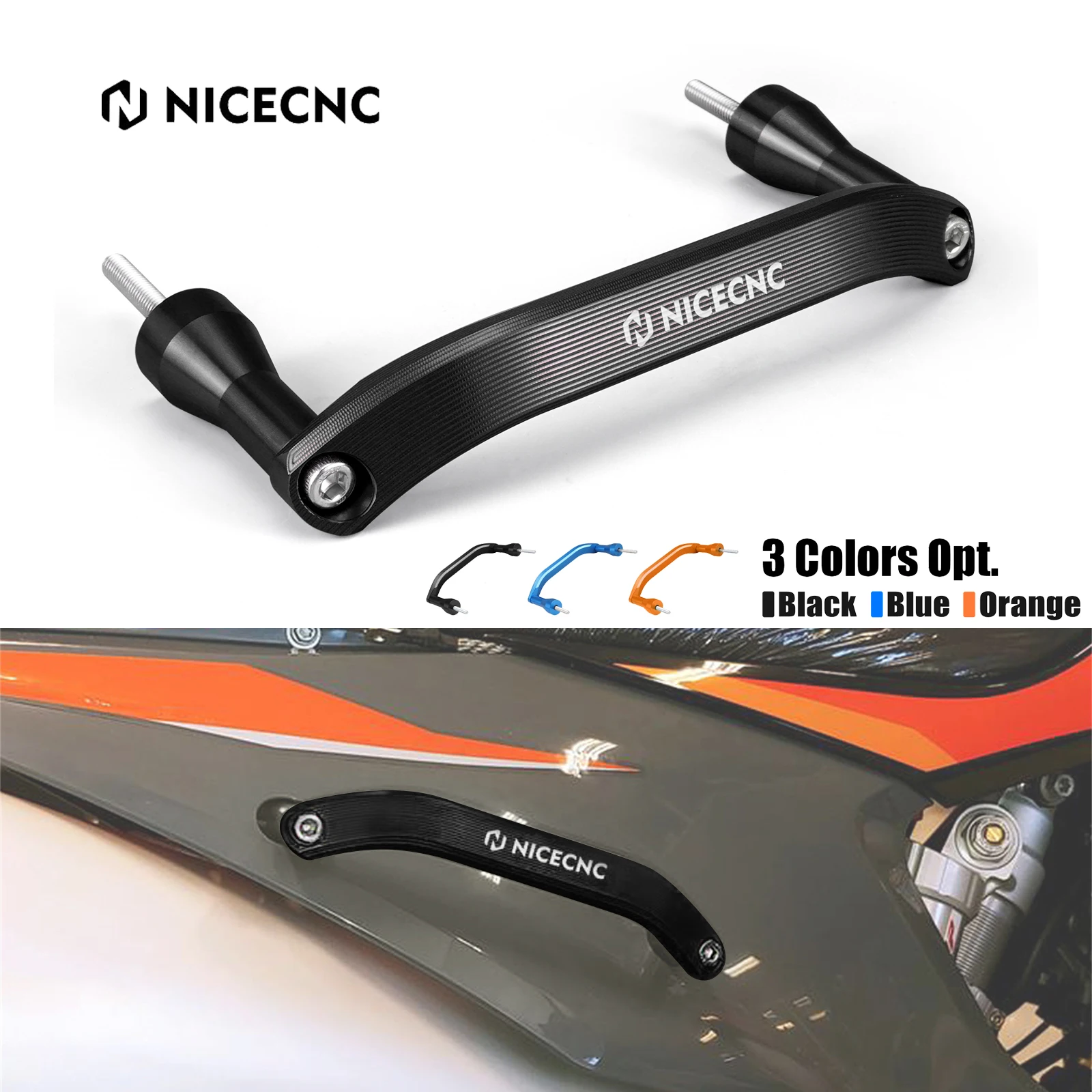 

NICECNC For GasGas EC 300 EC250 MC125 EX 250 300 MC250F ECF EXF 250 350 450 2021-2023 Rear Lift Grab Handle For Husqvarna TE300i
