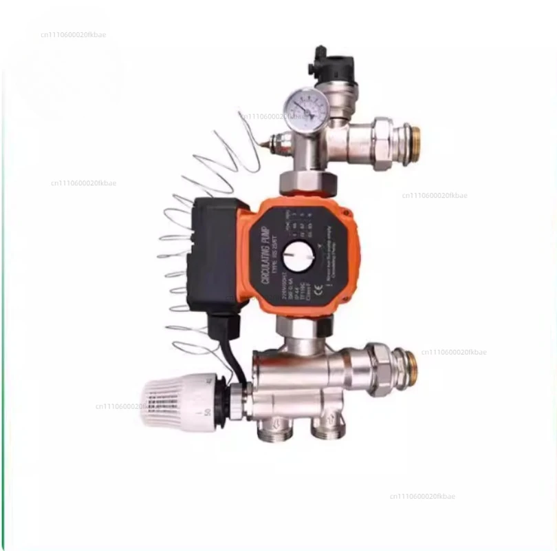 Cold Mixing Valve For Floor Heating System Thermostatic Control Water Circulating Pumps Manifold Hot