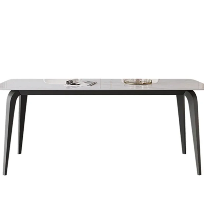 หินอ่อนเก็บโต๊ะรับประทานอาหารOrganizerโมเดิร์นกันน้ําอิตาเลี่ยนโต๊ะรับประทานอาหารทนความร้อนNordic Juegos De Comedorตกแต่ง