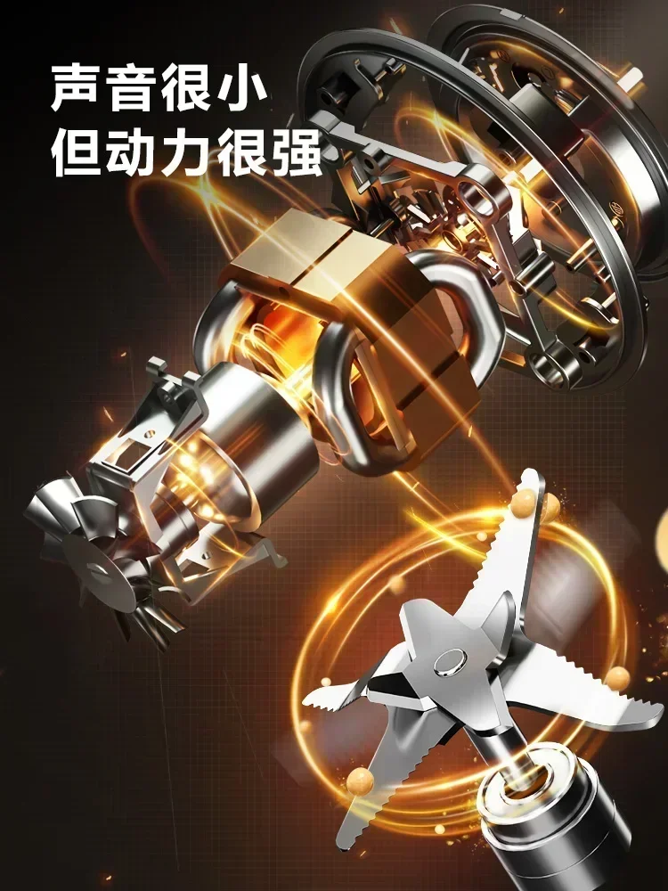 Wall Breaker Soymilk Machine - Small Silent, Multifunctional, Juice, Rice Paste & Rice Cooker, Blender. Free Shipping. view 5