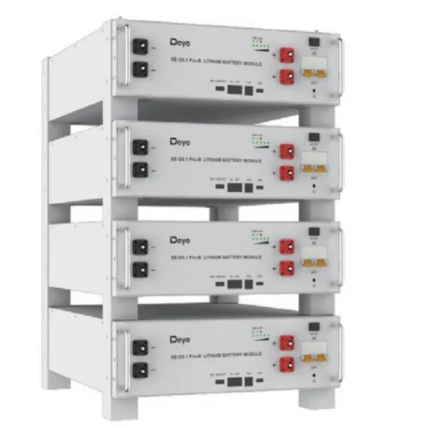 Deye SE-G5.1 Pro-B Batterie au lithium de haute qualité 51.2V Batterie basse tension Système de stockage d'énergie pour un usage domestique