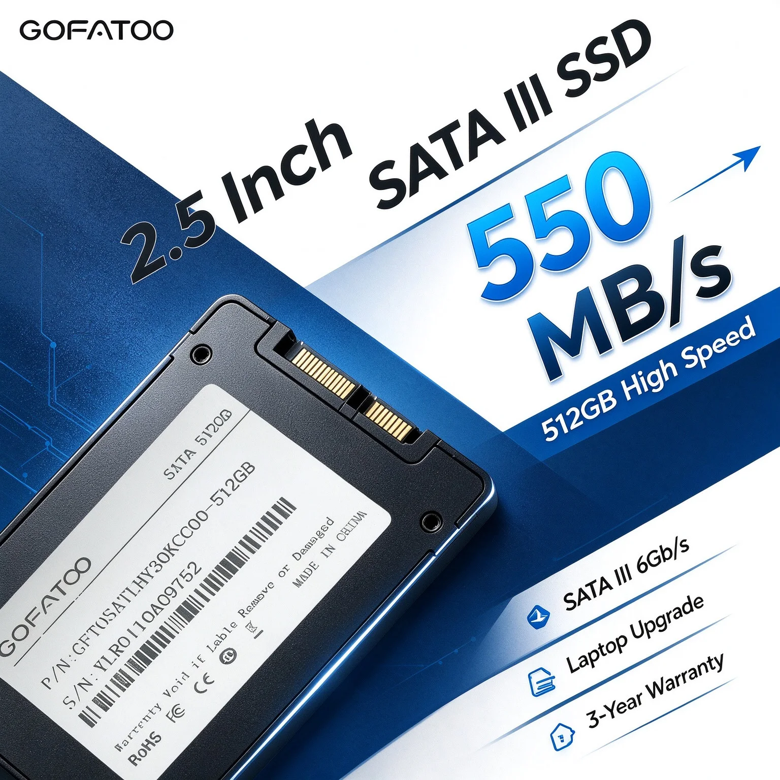 SSD 1tb 2tb SATA 2.5 HDD SSD 128gb 256gb 512gb SSD Drive Disk Solid State for Desktop