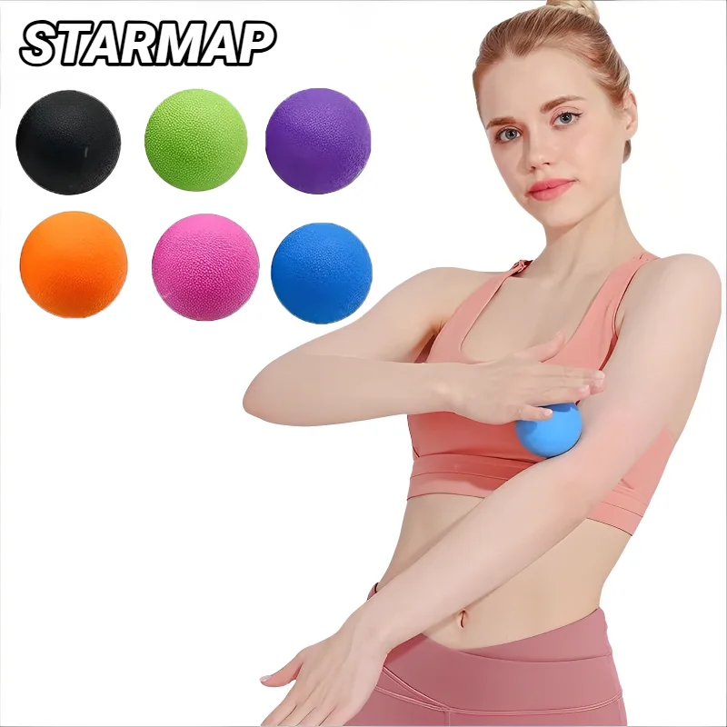 TPE 6CM Fascia Ball Tessuto profondo Rilassamento muscolare Esercizio Sport Fitness Yoga Massaggio Trigger Point Sollievo dal dolore antistress