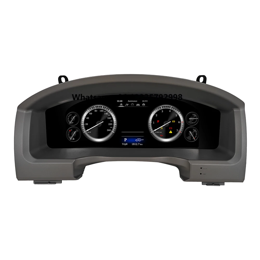 

Prelingcar Digital Dashboard for Toyota Land Cruiser 2008-2015 Year Car Lcd Panel Speedometer Virtual Cockpit dashboard Cluster