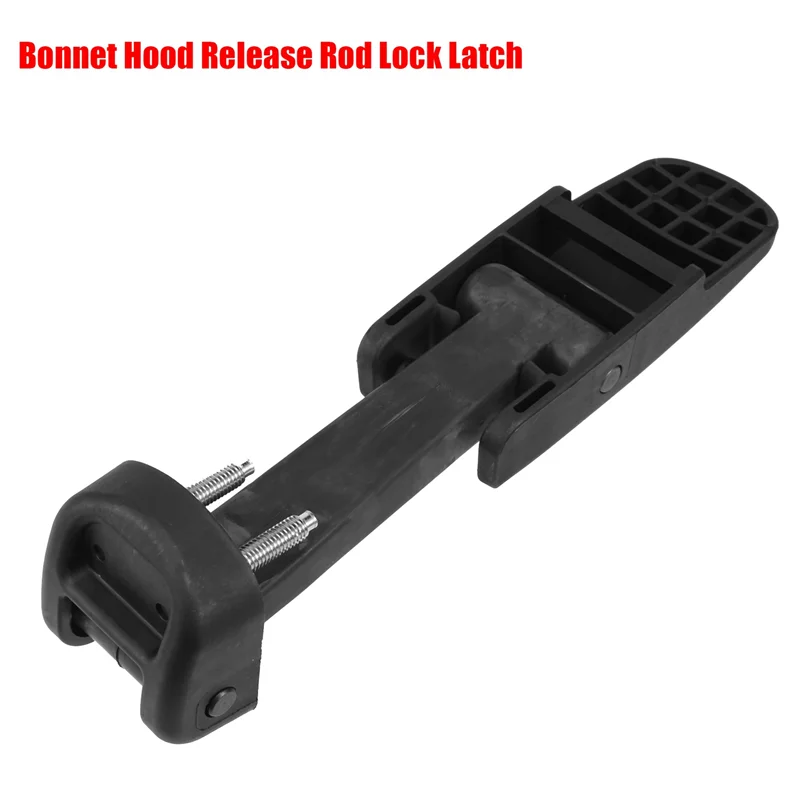 

2X Black Bonnet Hood Release Rod Lock Latch For Chevy -Hummer H2 Kodiak -GMC Topkick 2003-2009