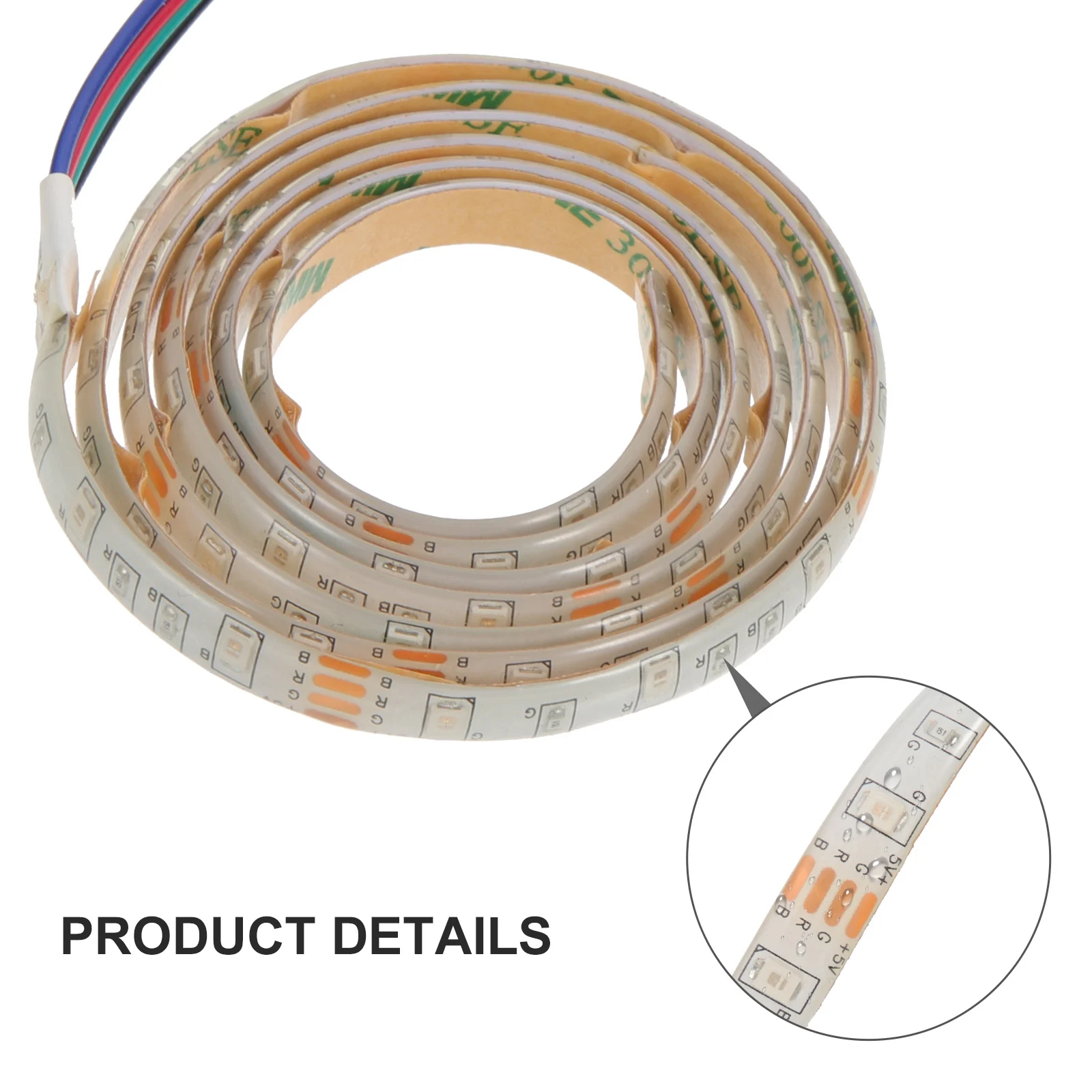 

Led Strip Light 3528 Smd Waterproof Rgb For Home Hotel Club Mall Decoration Usb Powered 50000H Outdoor Lighting