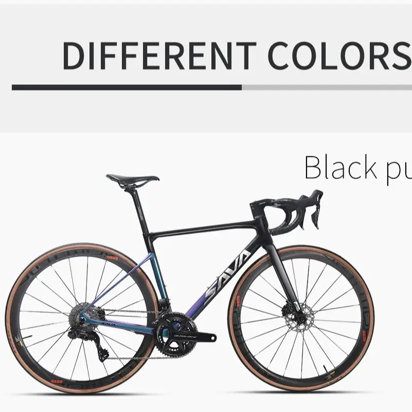 

SAVA Full Carbon Fiber Road Bike Electronic Shift 24 Speed SHIMAN0 Ultegra 8170 Di2 - High-Performance Cycling Machine