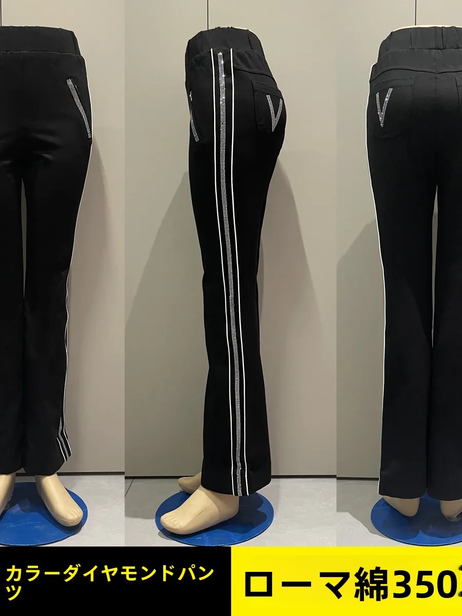 pantalon-long-pour-femme-noir-en-coton-romain-taille-haute-amincissant-pour-fitness-exercice-danse-de-plein-air-coupe-evasee