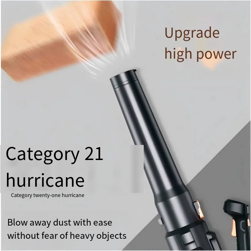 High-Power Rechargeable Brushless Hair Dryer Household Blowing Ash Blowing Snow Dlowing leaves lithium Electric Dlower  552