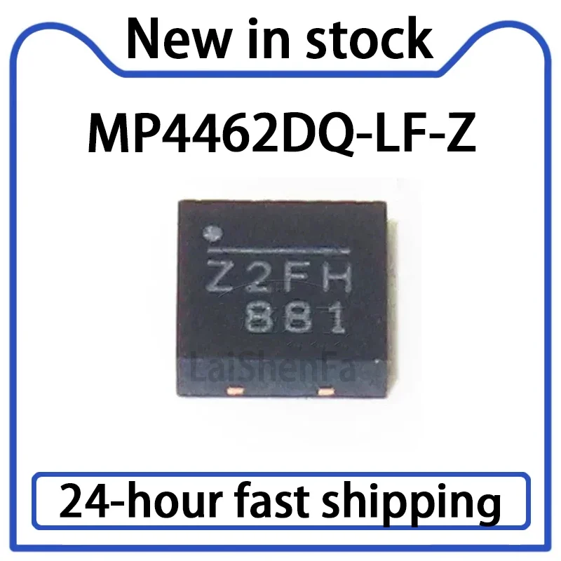10PCS MP4462DQ-LF-Z MP4462DQ Package QFN10 Silk Screen Z2AE New Voltage Reducing Chip ADJ Adjustable 3.5A Spot