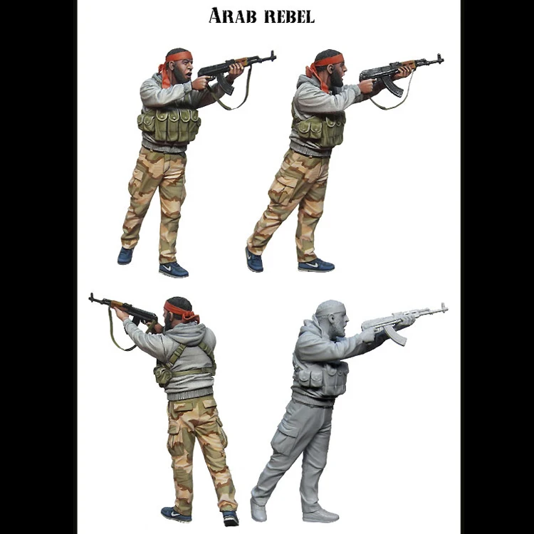 Kit de figurines en résine non peintes, thème militaire, GK non assemblé et non peint, 691R, 1/35