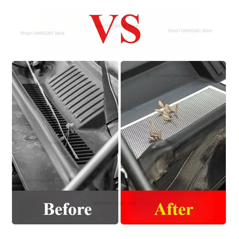 Cover dust cover front cover insect prevention for BYD Leopard 8 FangChengBao 8 eight 2025 2024 Interior Accessories