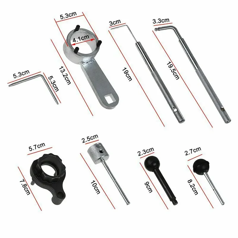 Picture 3: 10pcs/Sets Diesel Engine Timing Locking Tool For VAG VW Audi Seat Skoda 1.6 2.0 TDi CR 2012 Car Tools