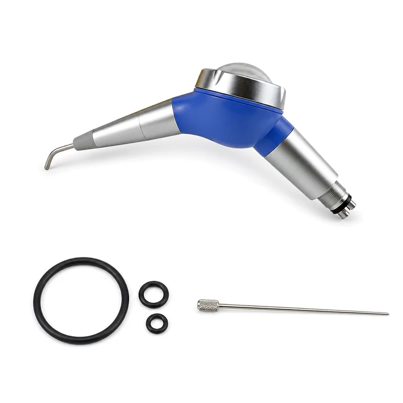 Newly EASY JET Dental Air Prophy Unit,Materials & Tools Package,Teeth Whitening Spray Polisher for Odontologia & Dentistry