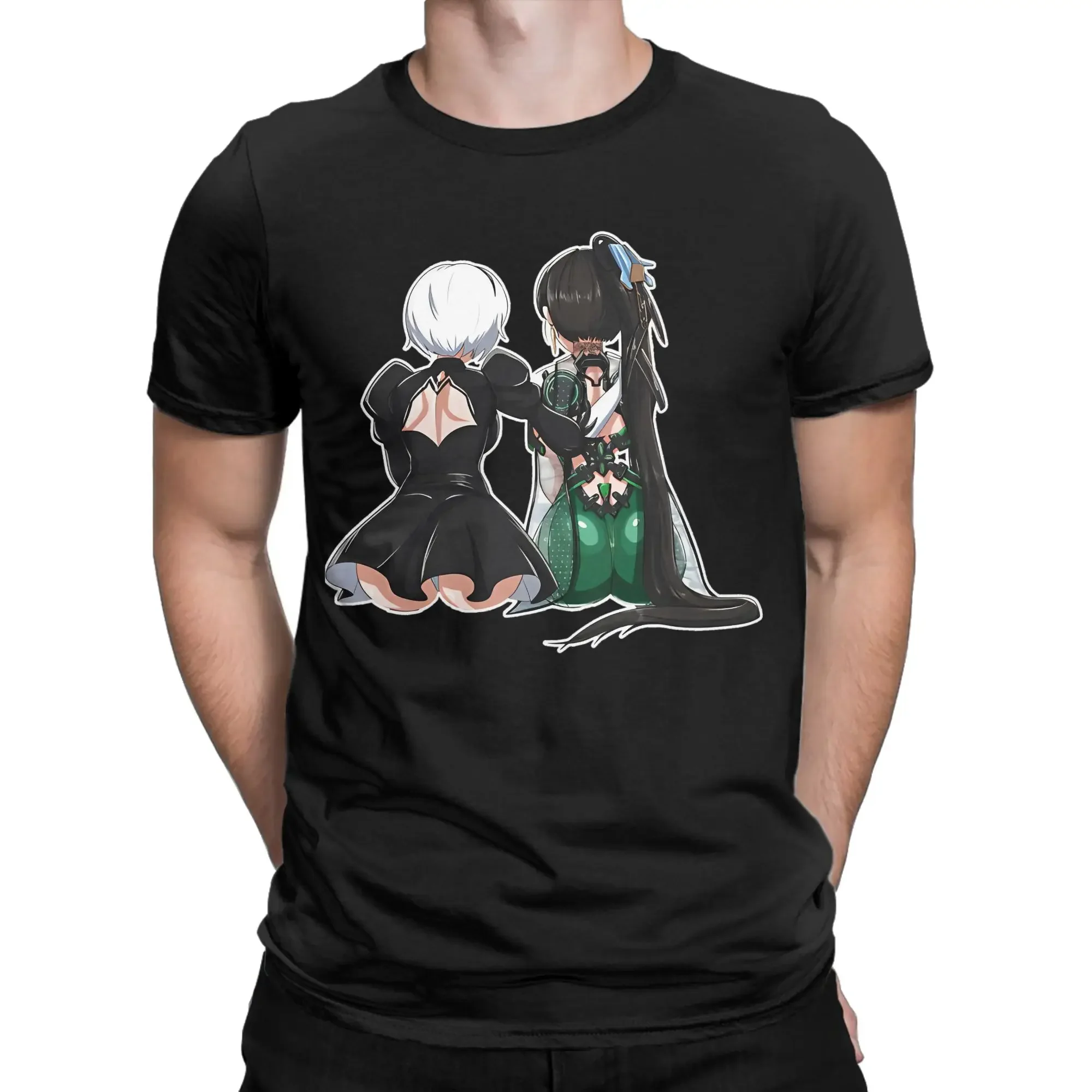 

Game Graphic Tee Men's Pure Cotton Crewneck Short Sleeve T-Shirt
