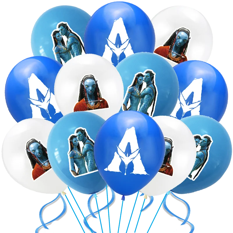 Disney Avatar Birthday Party Favor Balloons Set 12Inch Lots Kids Baby Shower Outdoor Party Decor Avatar Balloons