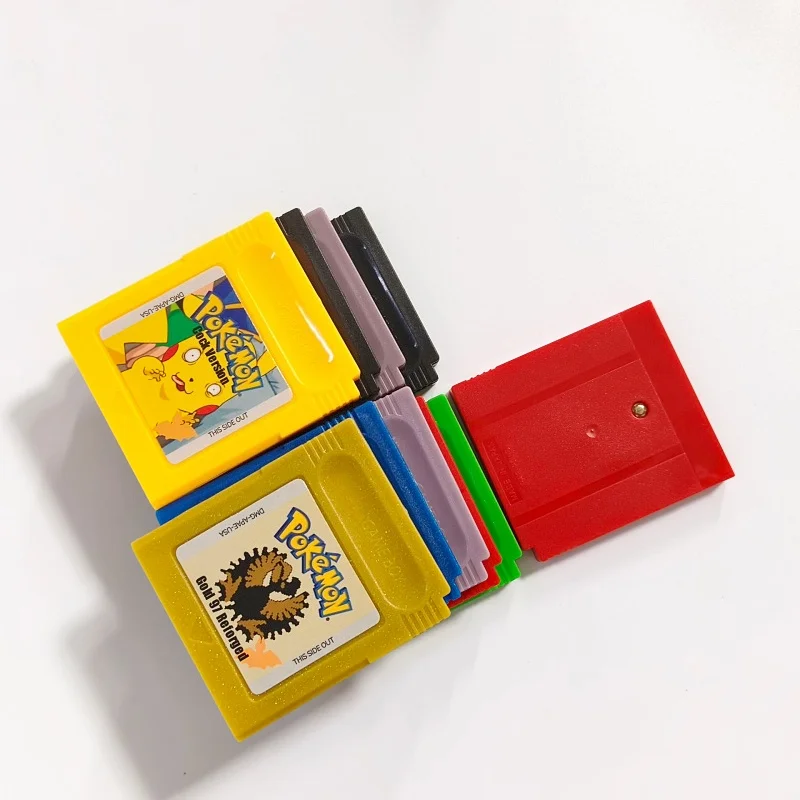 20 StylesPokemon سلسلة لعبة خرطوشة 16 بت لعبة فيديو بطاقة وحدة التحكم 97 البرونزية 2 ل USA GBC GBA لعبة معركة جمع بطاقة