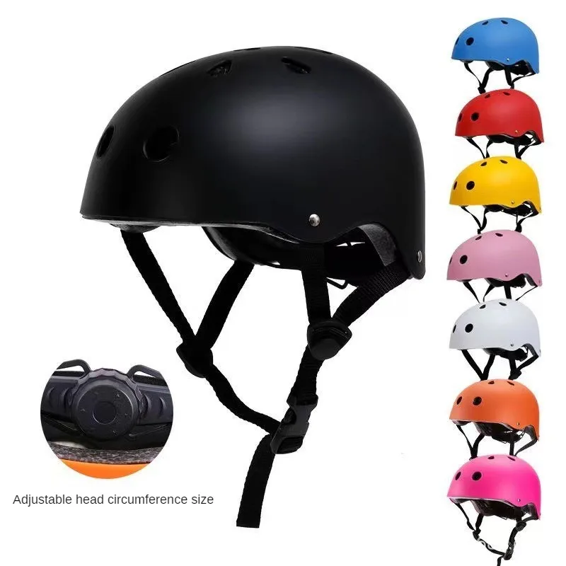 Outdoor Cycling Sports Helmet Adult Roller Skateboard Balance Bike Plum Helmet Ice Skating Rock Climbing Rafting Helmet