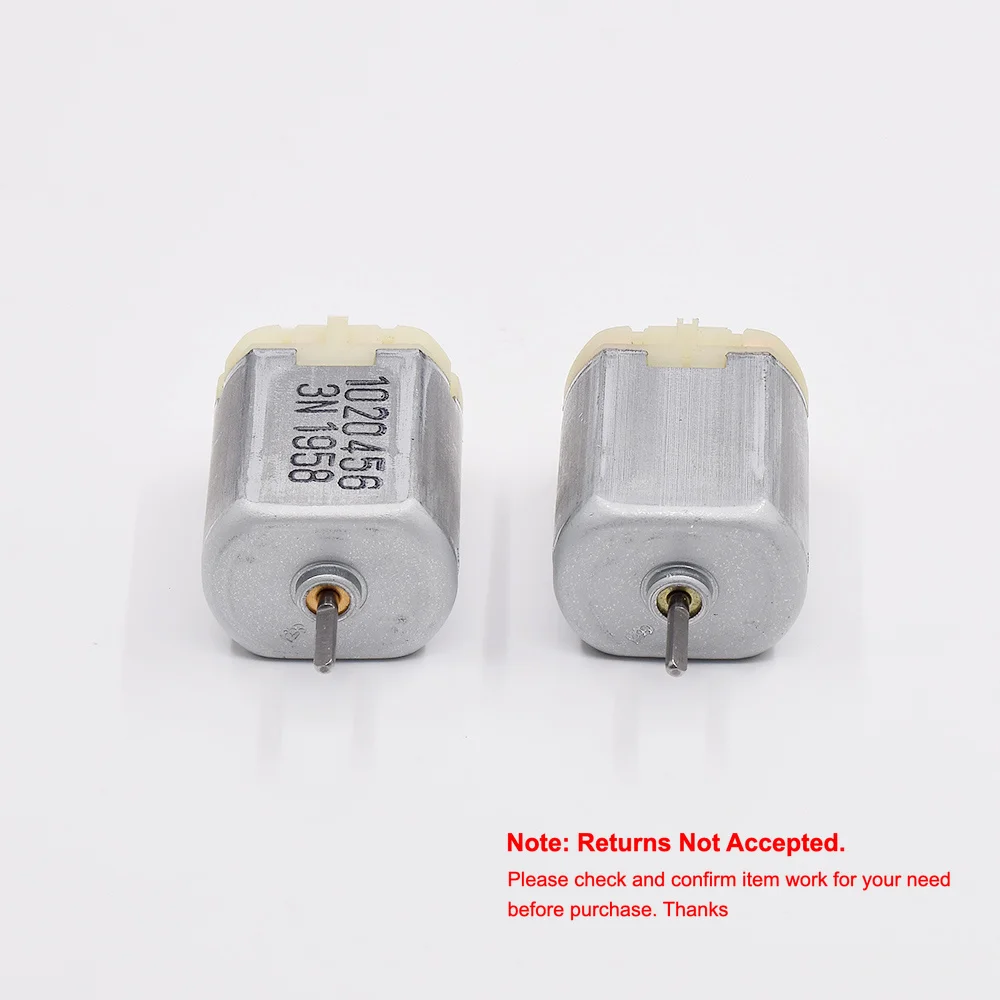 1PC DC 12V JOHNSON 1020456 Motor/  JOHNSON 1020776 Motor Flat D-Shaft for Car Door Lock Actuator