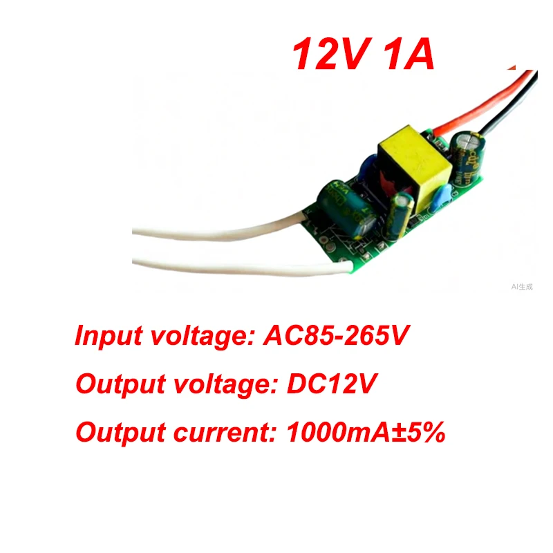 5 قطعة/الوحدة 220 فولت إلى 12 فولت/24 فولت LED تيار مستمر الجهد المستمر المنظم إمدادات الطاقة لشريط مراوح الضوء سائق حجم صغير