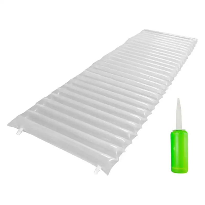 Colchón de aire plegable para acampar, cama hinchable con bomba de aire, colchón de aire de viaje para acampar al aire libre