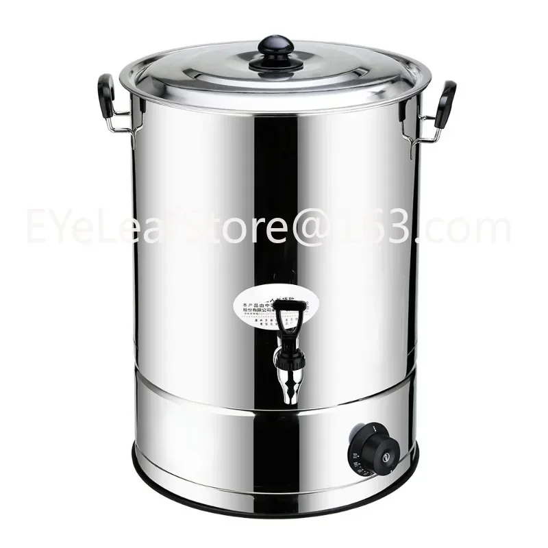 Commercial Stainless Steel Electric Hot Water Bucket Large Capacity Automatic Water Boiling Barrel Insulation