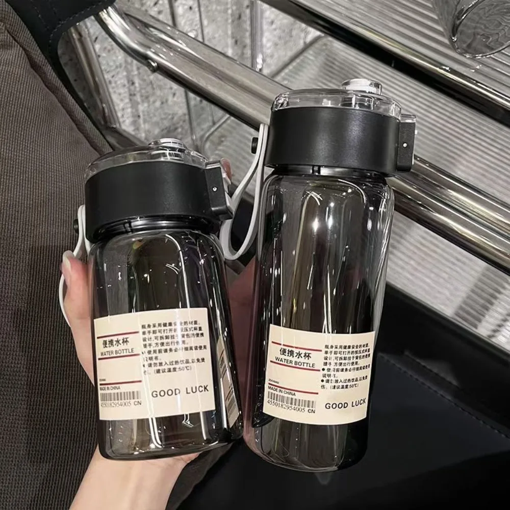 350/550/800/ml Botella de agua escolar para niños sin BPA reutilizable a prueba de fugas