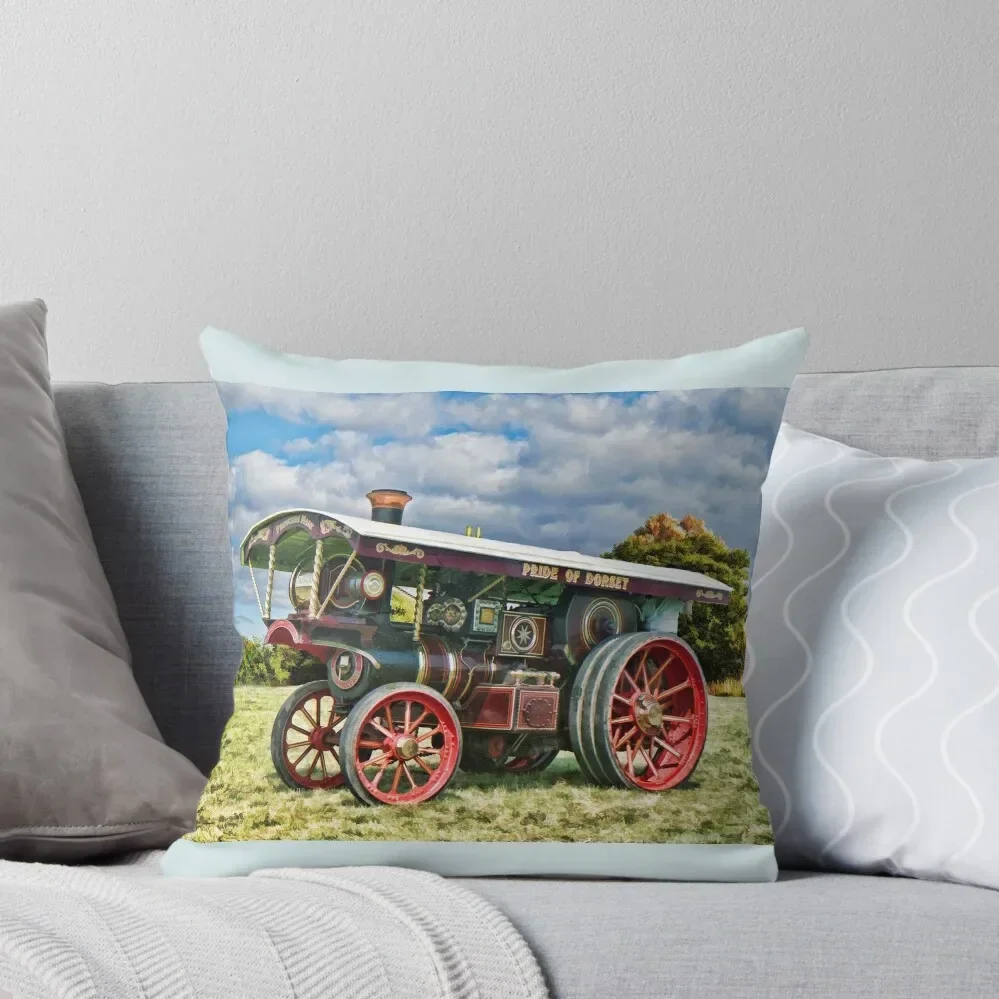 

Burrell showmans engine Throw Pillow Luxury Pillow Cover christmas pillow case Cushions For Children