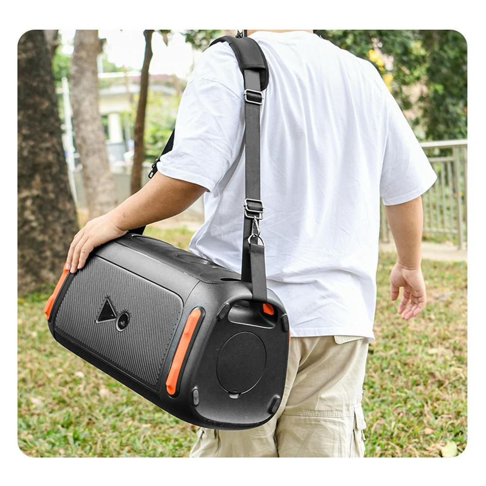 

Новый дизайн~ Регулируемый наплечный ремень для портативной колонки Partybox 110, портативный аксессуар для путешествий, надежный и долговечный.