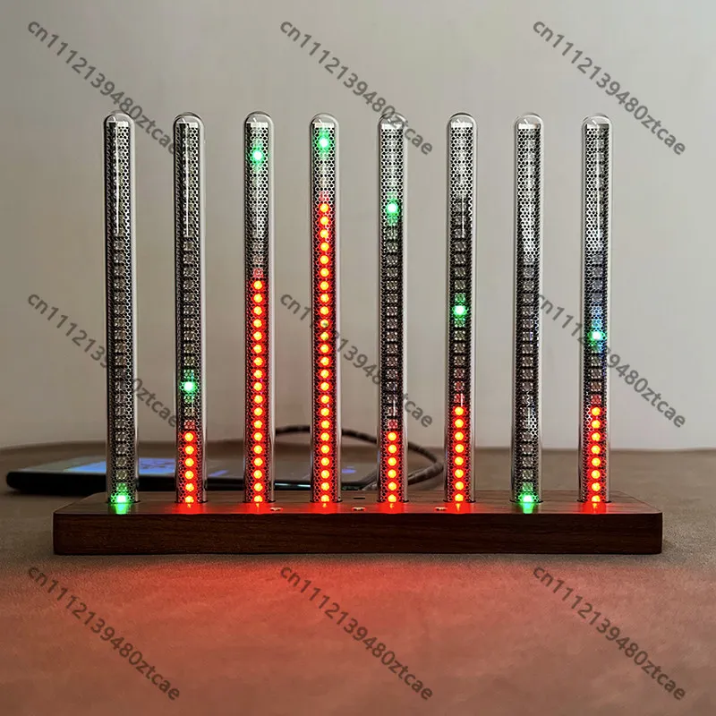 LED Imitation Glow Spectrum Light Sound Activated Music Rhythm Lamp Ambient Decor for E-sports Room Live Streaming