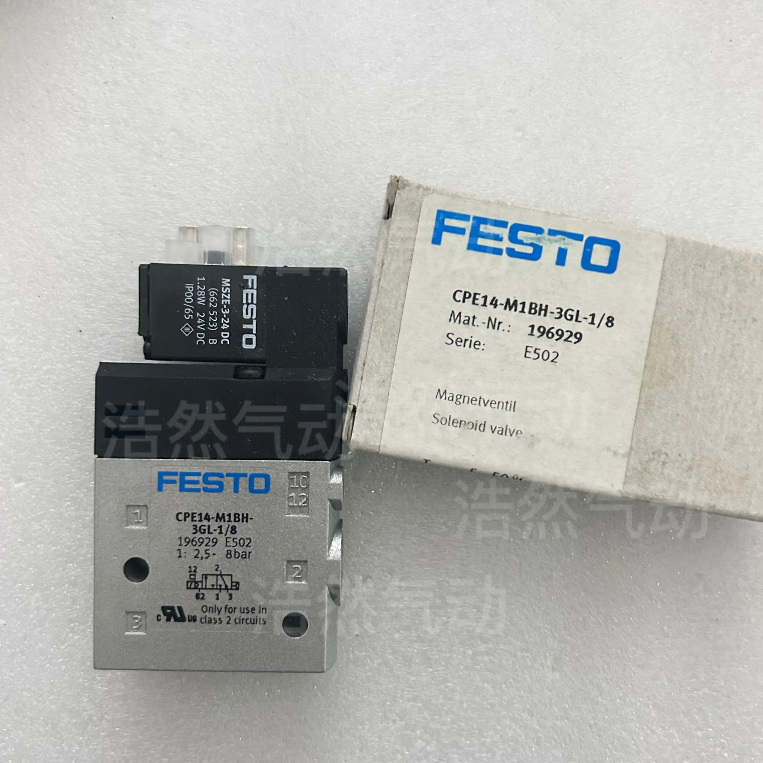 FESTO Festo, Solenoid Valve MFH-5/3G-3/8-B 19707 Spot Genuine