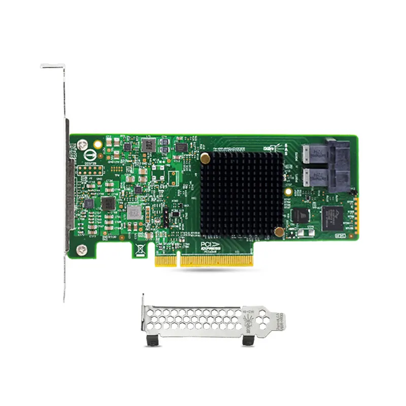 HBA 9311-8i LSI SAS3008 12Gb/s SAS/SATA PCIe 3.0 x8 Host Bus Adapter SFF-8643*2, IR Mode Support RAID 0/1/1E/10