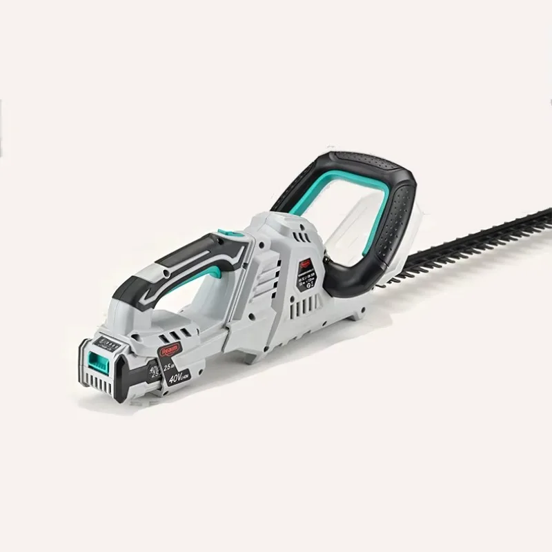 

40V Portable Lithium Electric Hedge Trimmer Handheld Cordless Fence Trimmer Machine Garden Pruning Tools