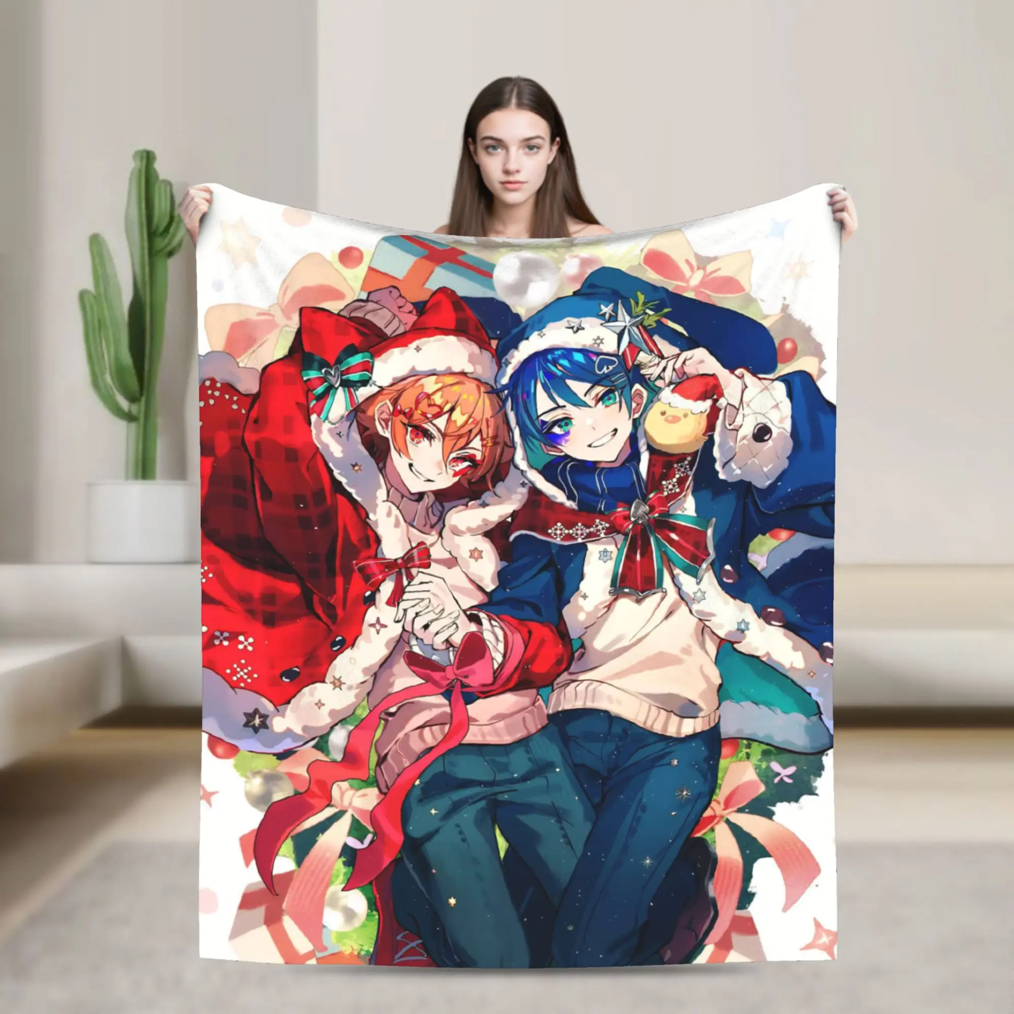 T-Twisteds Game W-Wonderlands Flannel Blanket  Creative Throw Blankets for Home 200x150cm Quilt