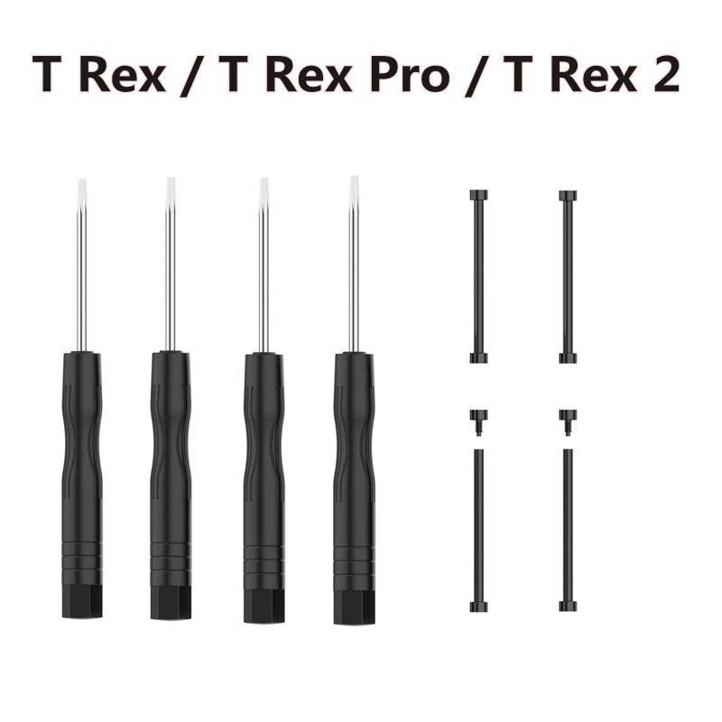 1 Set For Amazfit  T-Rex /T-Rex Pro/T Rex 2  Watch Band Connector Screw Tool Rod Metal Adapter Pin Screwdrivers Accessories