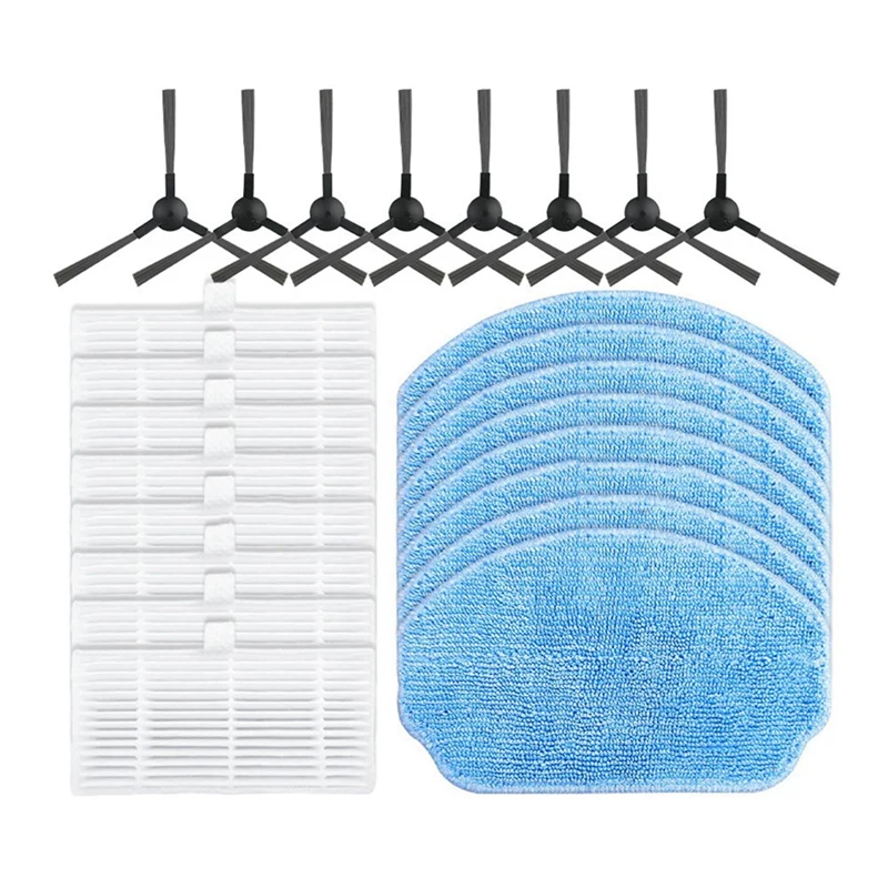 SANQ لـ Kabum Smart 100 / MAMNV ZCWA ONSON GTTVO EICOBOT/ MANVINS Kilgone Lcrock BENICO G20 أجزاء ممسحة مرشح الفرشاة