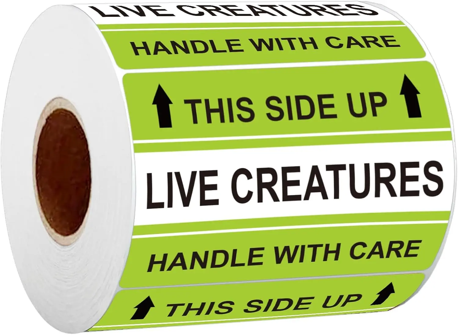 Live Creatures Stickers with Arrow 2 X 3 Inch Live Animal Please Handle with Care Stickers This Side Up Handle Warning