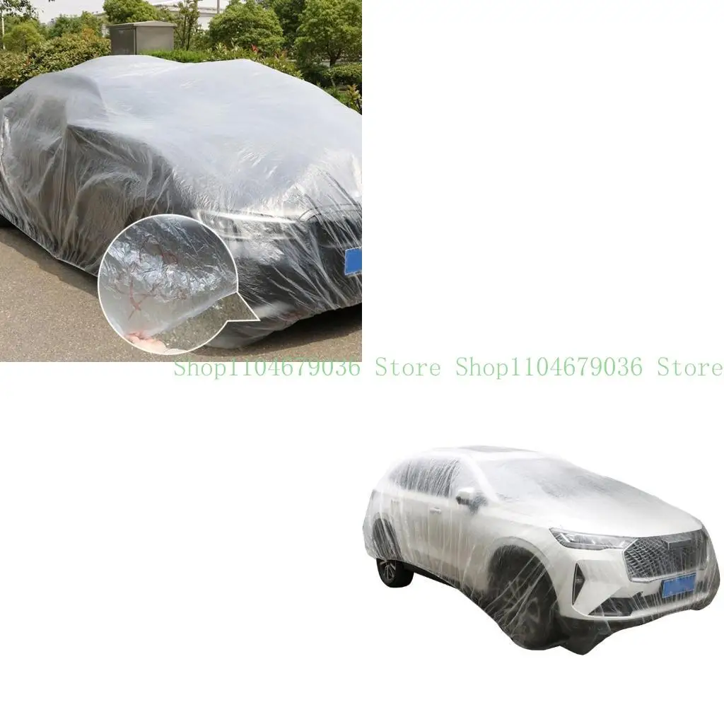 

SUV Car Cover Waterproof All Weather for Automobiles Disposable Outdoor Full Car Cover Sun Protections Cover