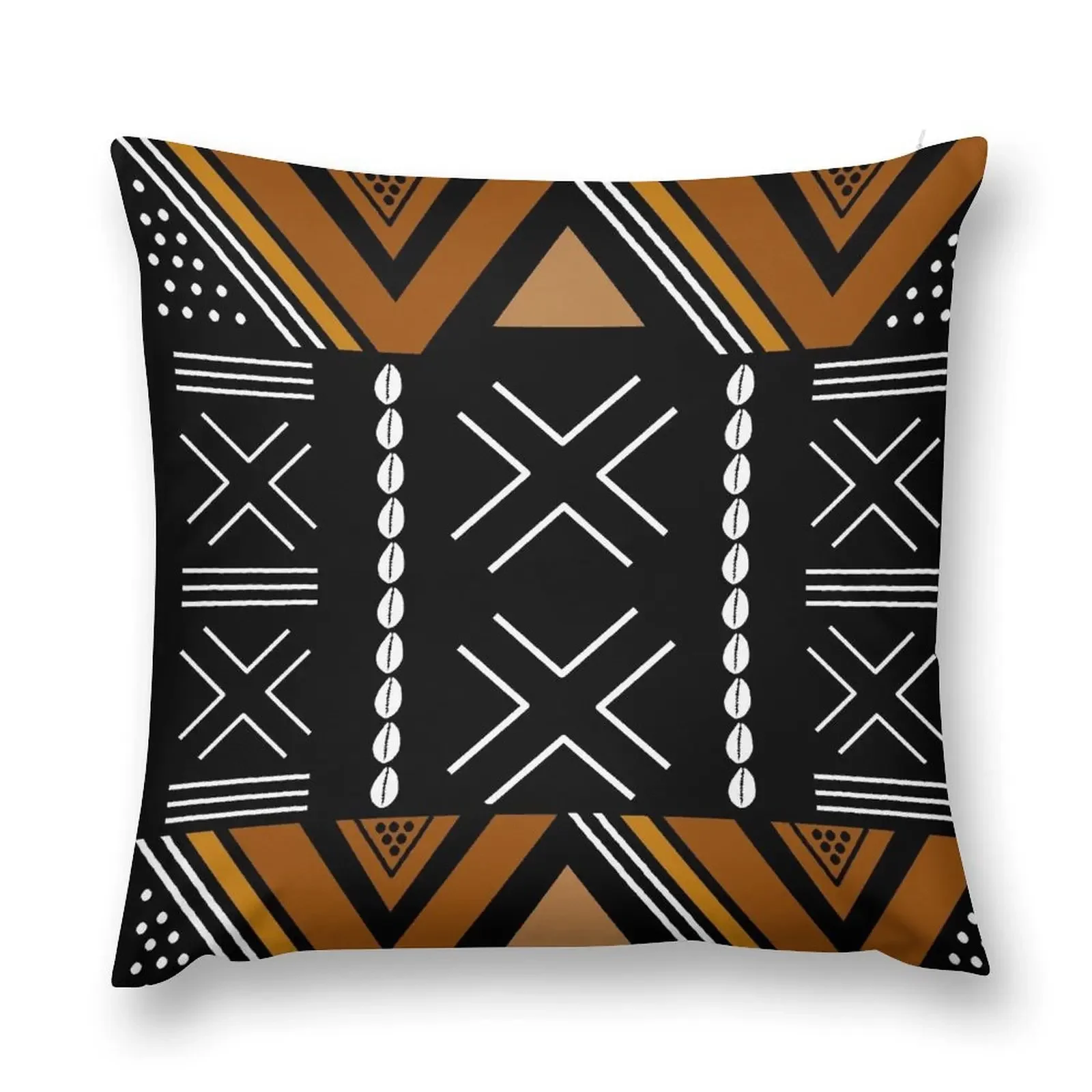 African Mud Cloth Bogolan Design Throw Pillow Decorative Cushion Couch Cushions Sofas Covers christmas supplies pillow