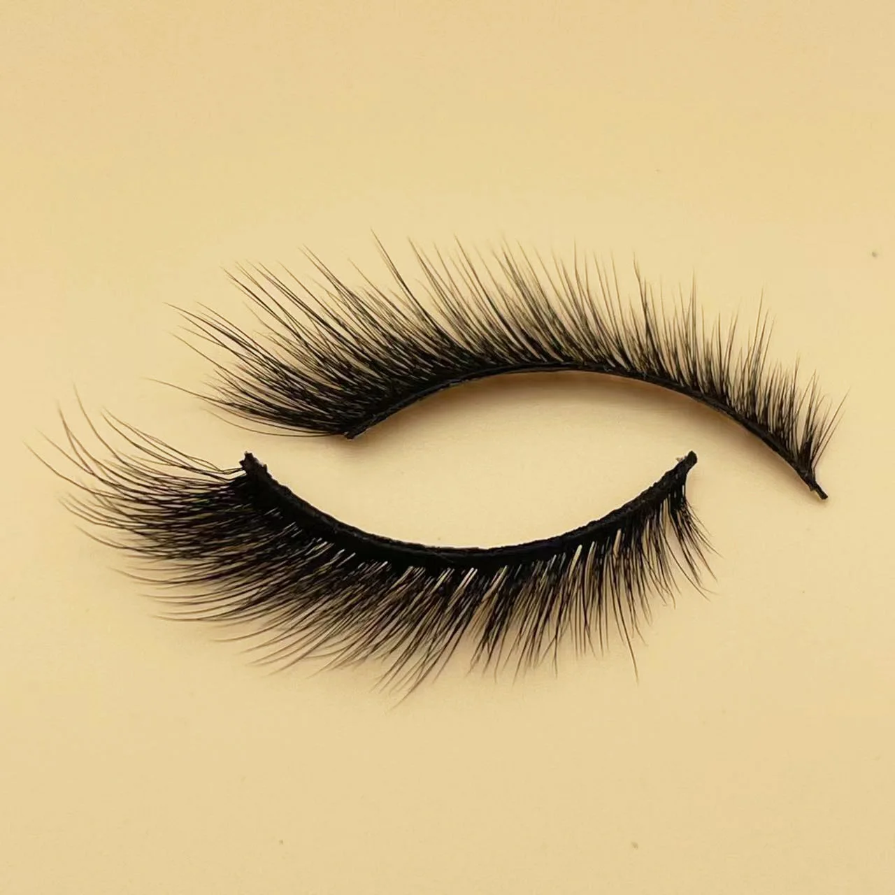 Faux Mink Lash ปีก Faux Eyelashes ขนตายาวสำหรับ Eyelash Extension Eye End ยาวสำหรับ Foxy ตาเซ็กซี่ Eye แต่งหน้า