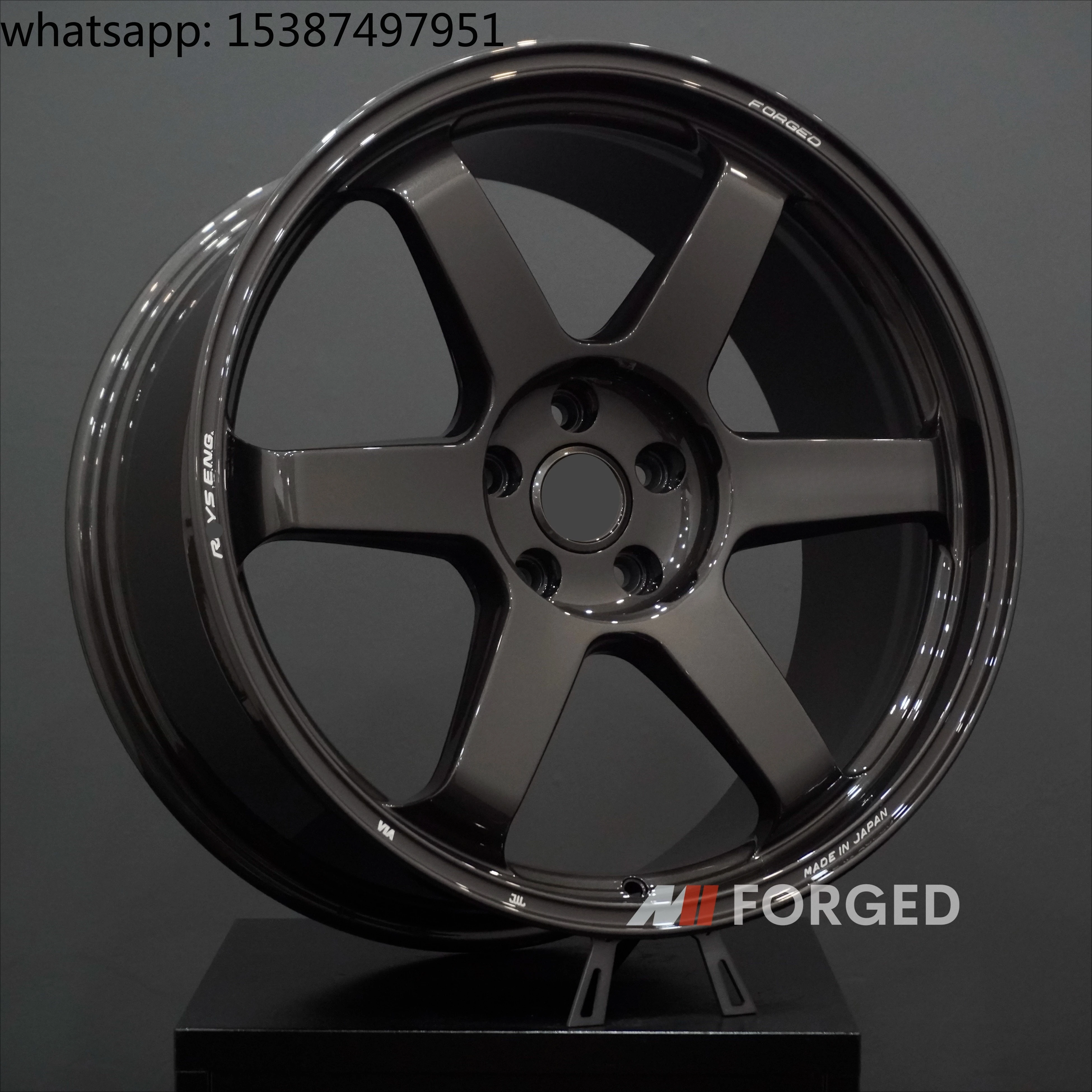 For MN Forged TE37 Ultra Wheels for BMW 335i E30 E36 E39 E46 E60 E90 F30 G20 350Z 370Z 5x100 5x112 5x114.3 5x120 Rims
