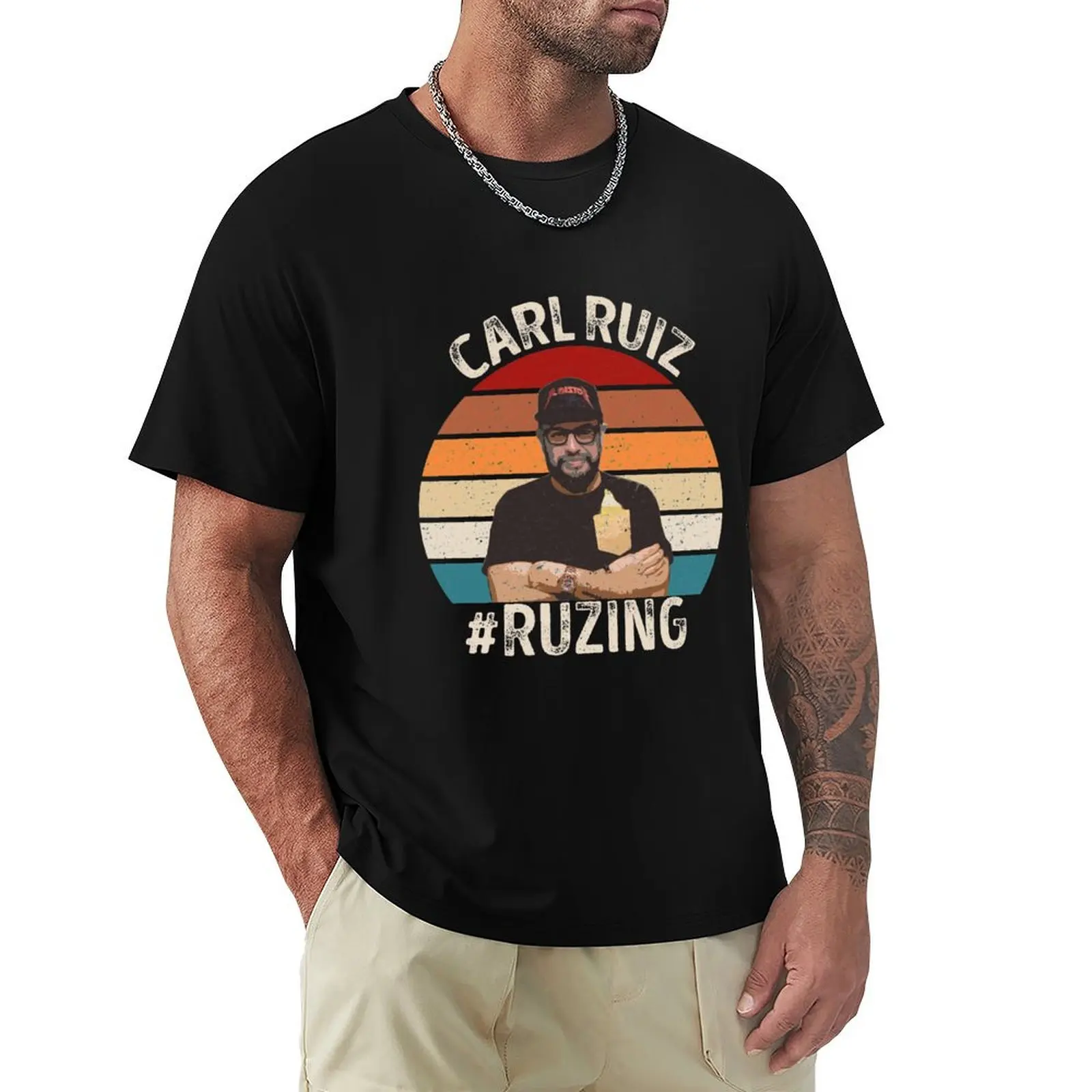 #Ruizing Carl Ruiz T-Shirt man t shirt summer T-Shirt