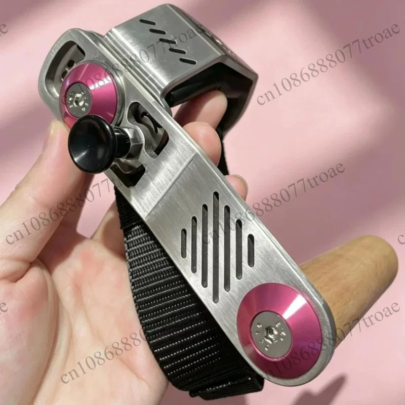 GRPX Adjustable Lateral Raise Handle for Cable Machine 304 Stainless Steel Shoulder Training Attachment Lady Edition