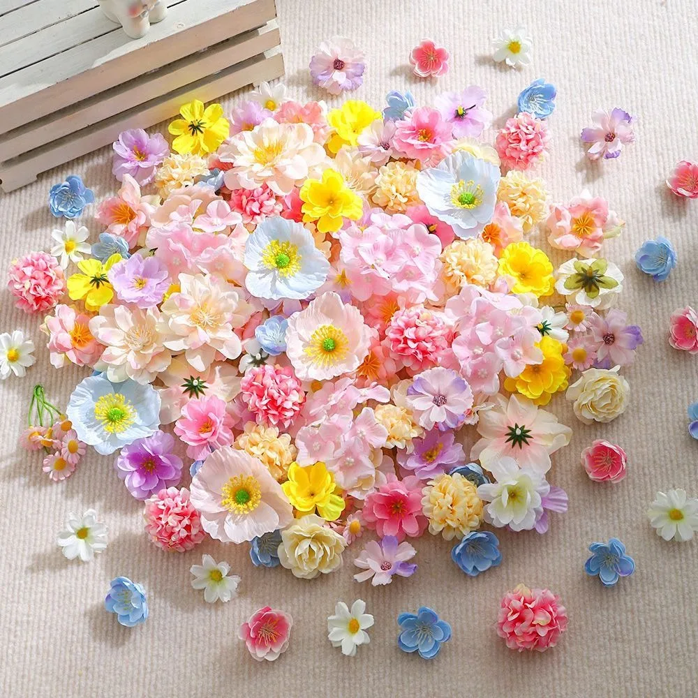 Künstliche Rosenblumen aus Seide für Hochzeitsdekoration, Heimdekoration, DIY-Bastelarbeiten, Geschenke, Girlanden und Zubehör – Detail 5