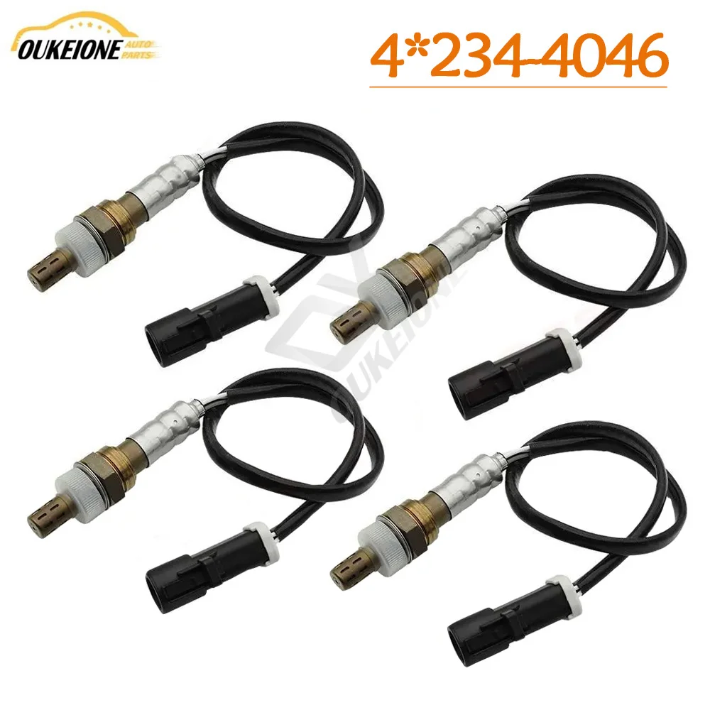 

4Pcs Oxygen O2 Sensor for 1997-2008 Ford F150 Pickup 4.2L 4.6L 5.4L Upstream Downstream Lambda 234-4046 Car Accessories