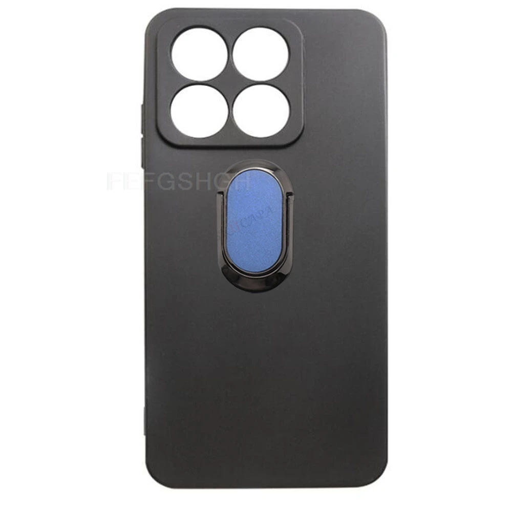 For ZTE Blade A55 A35 BladeA55 BladeA35 Z2450 Back Ring Holder Bracket Phone Case Smartphone TPU Soft Silicone Cover